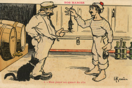 H. GERVEZE - Nos Marins - Bon Pour Un Quart De Vin - Gervese, H.