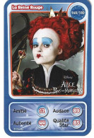 Carte Collector Disney/Pixar Auchan  "ALICE AU PAYS DES MERVEILLES". (La Reine Rouge) N° 168/180 - 2010. - Disney