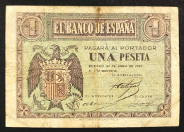 Spagna Espana Espagne 1 Peseta 1938 KM#108 LOTTO 2246 - 1-2-5-25 Pesetas