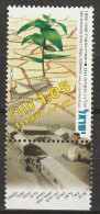 Israël 1996, Postfris MNH, Plant, Clods Of Earth, Settlement In The Negev Desert - Unused Stamps (with Tabs)