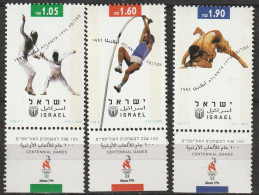 Israël 1996, Postfris MNH, Summer Olympics, Atlanta - Unused Stamps (with Tabs)