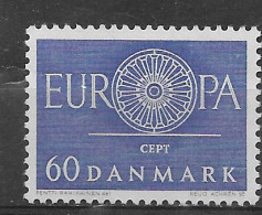 Denmark 1960.  Europa Mi 386  (**) - 1960