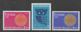 Grecia 1970.  Europa Mi 1040-42  (**) - 1970