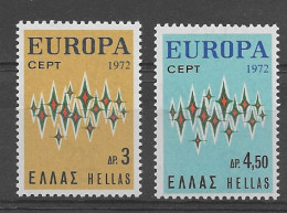 Grecia 1972.  Europa Mi 1106-07  (**) - 1972