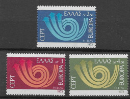 Grecia 1973.  Europa Mi 1147-49  (**) - 1973
