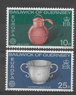 Guernsey 1976.  Europa Mi 133-34  (**) - 1976