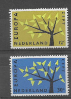 Nederland 1962.  Europa Mi 782-83  (**) - 1962