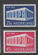 Nederland 1969.  Europa Mi 920-21  (**) - 1969