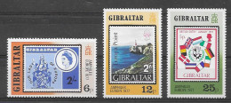 Gibraltar 1977.  Amphilex Europa Mi 364-66  (**) - 1977