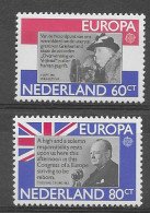 Nederland 1980.  Europa Mi 1168-69  (**) - 1980