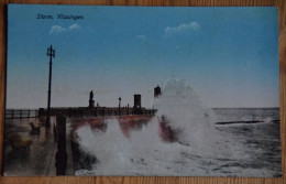 Vlissingen - Storm / Tempête - Colorisée - Plan Inhabituel - (n°28119) - Vlissingen