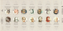 Israël 1996, Postfris MNH, Modern Hebrew Writers. - Unused Stamps (with Tabs)