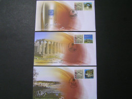 GREECE 2004 Olympic Torch Relay [ Part I ] FDC.. - Ete 2004: Athènes