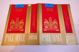 Vintage/ Retro Empty Cigarettes Boxes PALL MALL FILTER - Sigarettenkokers (leeg)