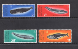 British Antactica Terr BAT Serie 4v Conservation Of Whales - Baleine MNH - Ongebruikt