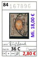 Russland 1884 - Russia 1884 - Russie 1884 - Michel 36 C (früher 48 Y) - Oo Oblit. Used Gebruikt - Used Stamps