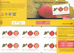 Markenheftchen Bund Postfr. MH 81 Erdbeere Postfrisch   MNH ** - 2001-2010