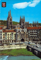 Burgos - Arc De "Santa Maria" Et Cathédrale - Burgos