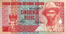 Guinea Bissau 50 Pesos, P-10 (1.3.1990) - UNC - Guinee-Bissau