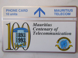 MAURITIUS  TELECOM  LG  CENTENARY OF TELECOMMUNICATION    310A    10   UNITS - Mauritius