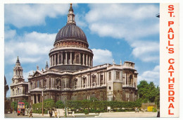 CPSM 10.5 X 15  Grande Bretagne Angleterre (255) LONDON  St Paul's Cathedral - St. Paul's Cathedral