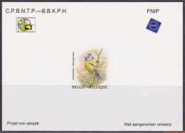 België 2015 - OBP:NA 32, Not Approved Design - XX - Antwerpfila 2015 Blue Tit - Non-adopted Trials [NA]