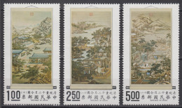 TAIWAN 1970 - "Occupations Of The Twelve Months" Hanging Scrolls - "Winter" MNH** OG XF - Neufs