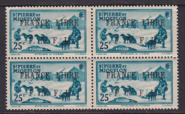 St. Pierre & Miquelon, Scott 229 (Yvert 253), MNH, Positions 1-2/6-7 - Unused Stamps