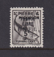 St. Pierre & Miquelon, Scott J58 (Yvert TT57), MLH - Timbres-taxe