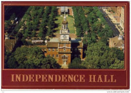 PHILADELPHIA  - INDEPENDENCE HALL, Pennsylvania, Air View, Nice Stamp Buffalo Bill - Philadelphia