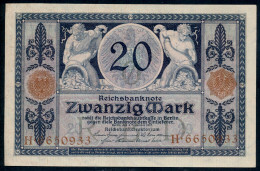 P63 Ro53 DEU-42. 20 Mark 4/11/1915 UNC NEUF - 20 Mark