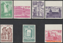 België 1962 - Mi:1265/1271, Yv:1205/1211, OBP:1205/1211, Stamp - □ - Cultural Issue Engineering - 1961-1980