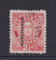 Tonga, Scott 35a (SG 31d), Part OG (thin), Stop After Postage Variety - Tonga (...-1970)