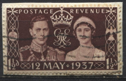 Grande Bretagne 1937 - YT 223 (o) Sur Fragment - Used Stamps