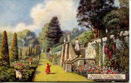 TUCKS OILETTE 9484 - FAMOUS OLD GARDENS - DRUMMOND CASTLE - Perthshire