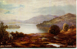 TUCKS OILETTE 7166 - SCOTTISH LOCHS IV - LOCH EKATRINE By ANDREW BLAIR - Perthshire