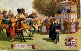 TUCKS OILETTE - 9518 - OXFORD PAGEANT - VISIT OF JAMES I 1905 - Oxford