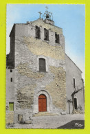 83 LE CASTELLET N°88 Eglise Du XIIème Fontaine Arbre - Le Castellet