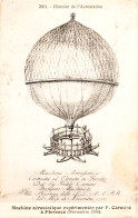 BALLON - Machine Aérostatique Expérimentée Par F. CARMINE à FLORENCE 1788 - Montgolfières