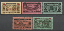 GRAND LIBAN TAXE  Série Complète N° 65 à 74  NEUF(*) Sans Gom CHARNIERE / Hinge  / MH - Timbres-taxe