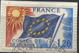 France 1975 - Service YT 48 (o) Sur Fragment - Oblitérés