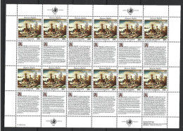 Les 2 Feuillet Nation Unies New - York  Neuf ** N 635/640 - Hojas Y Bloques