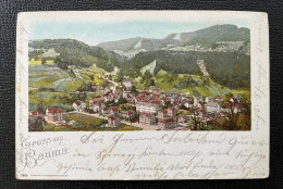 Gruss Aus Wattwil (Obertoggenburg) 1903 - Wattwil