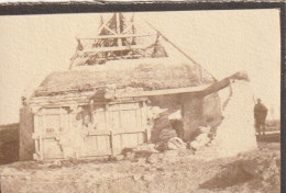 Photo 1914 OUDEKAPELLE (Diksmuide) - Les Ruines D'une Maison (A252, Ww1, Wk 1) - Diksmuide