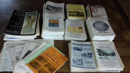 998 - (525) Lot + De 150 Catalogue De Salle Des Ventes Cartes Postales Et Timbres - Books & Catalogs