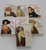 999 - (133) Juliette Benzoni - Lot De 7 Livres - L'Opale De Sissi - L'Etoile Bleue ? - Loten Van Boeken