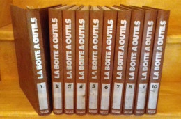 999 - (101) Lot LA BOITE A OUTIL - Editions Atlas - 10 Volumes - Lotti E Stock Libri