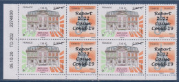 Moulins (Allier) 5437A Timbres 5437 De 2020 Surchargé 1.16€ Sur 0.97€ Coin Daté 05.10.20 Timbres Passion Reporté Covid - 2020-…