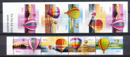 AUSTRALIA 2008 -ANNIVERSARY OF 1st HOT AIR BALLOON FLIGHT OVER AUSTRALIA                                           Hk636 - Mint Stamps