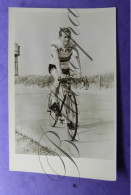 Wielrenner Belgie Fotokaart (opname Thv  Belgische Kust  Noordzee   Jaren 70-80 ?) - Cycling